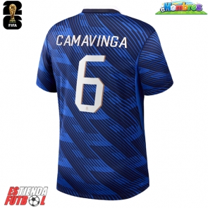 Francia Eduardo Camavinga #6 Primera Equipación Mundial 2026 Manga Corta